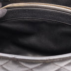 Chanel Tote Bag Quilted Grand Shopping GST Black Caviar Leather Chain — view 6