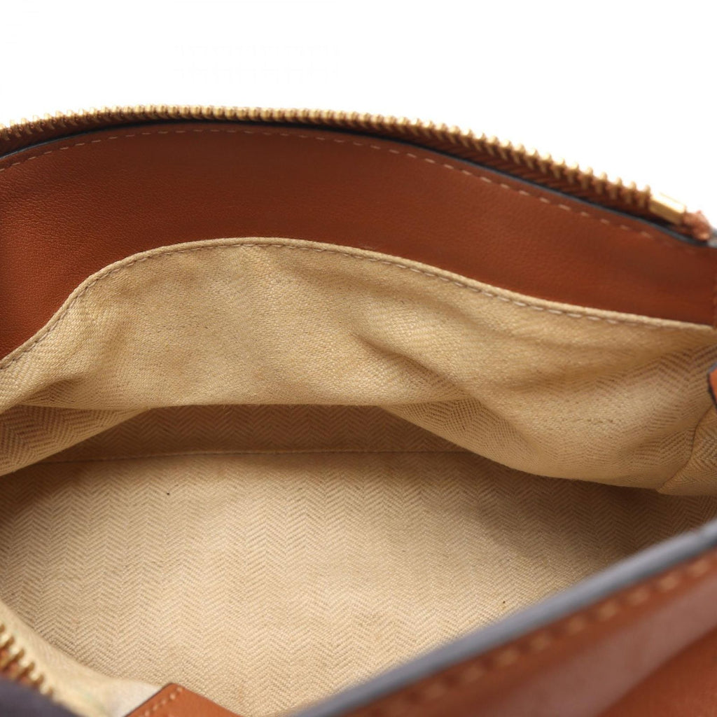 Loewe Handbag Puzzle Bag Small 2-Way Brown Light Pink Leather — view 5