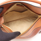 Loewe Handbag Puzzle Bag Small 2-Way Brown Light Pink Leather — view 3