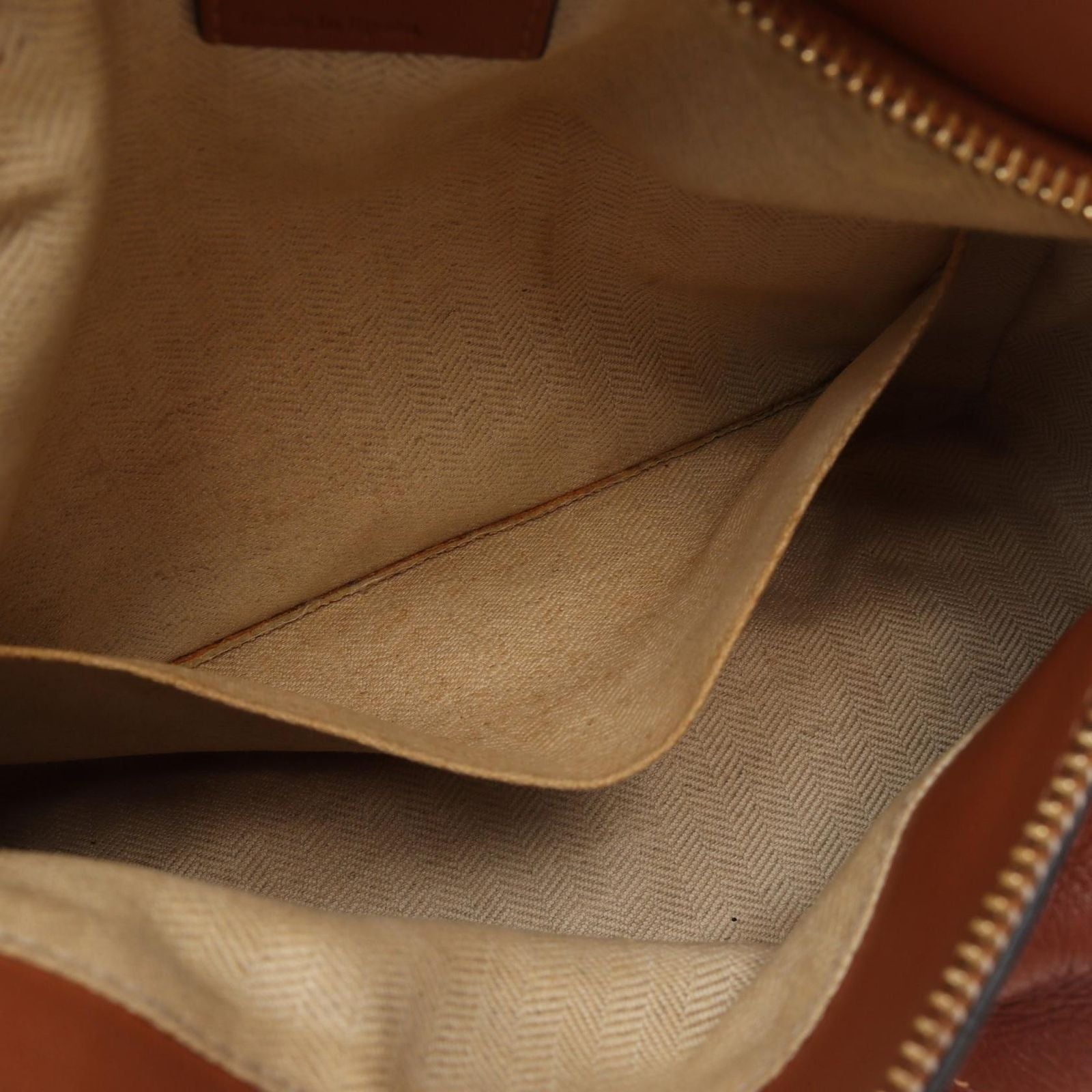 Loewe Handbag Puzzle Bag Small 2-Way Brown Light Pink Leather — view 6