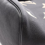 Louis Vuitton Tote Bag Neverfull MM Monogram Empreinte Black Beige Leather — view 5