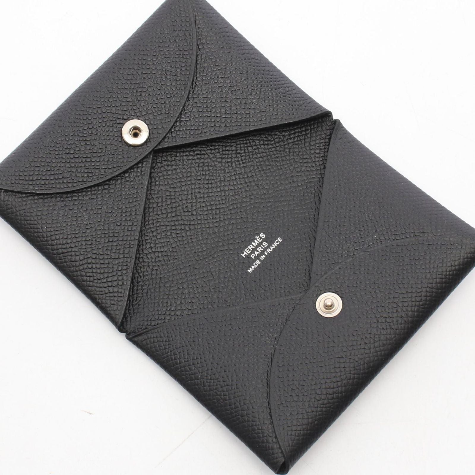 Hermes Coin Purse Calvi Black — view 3
