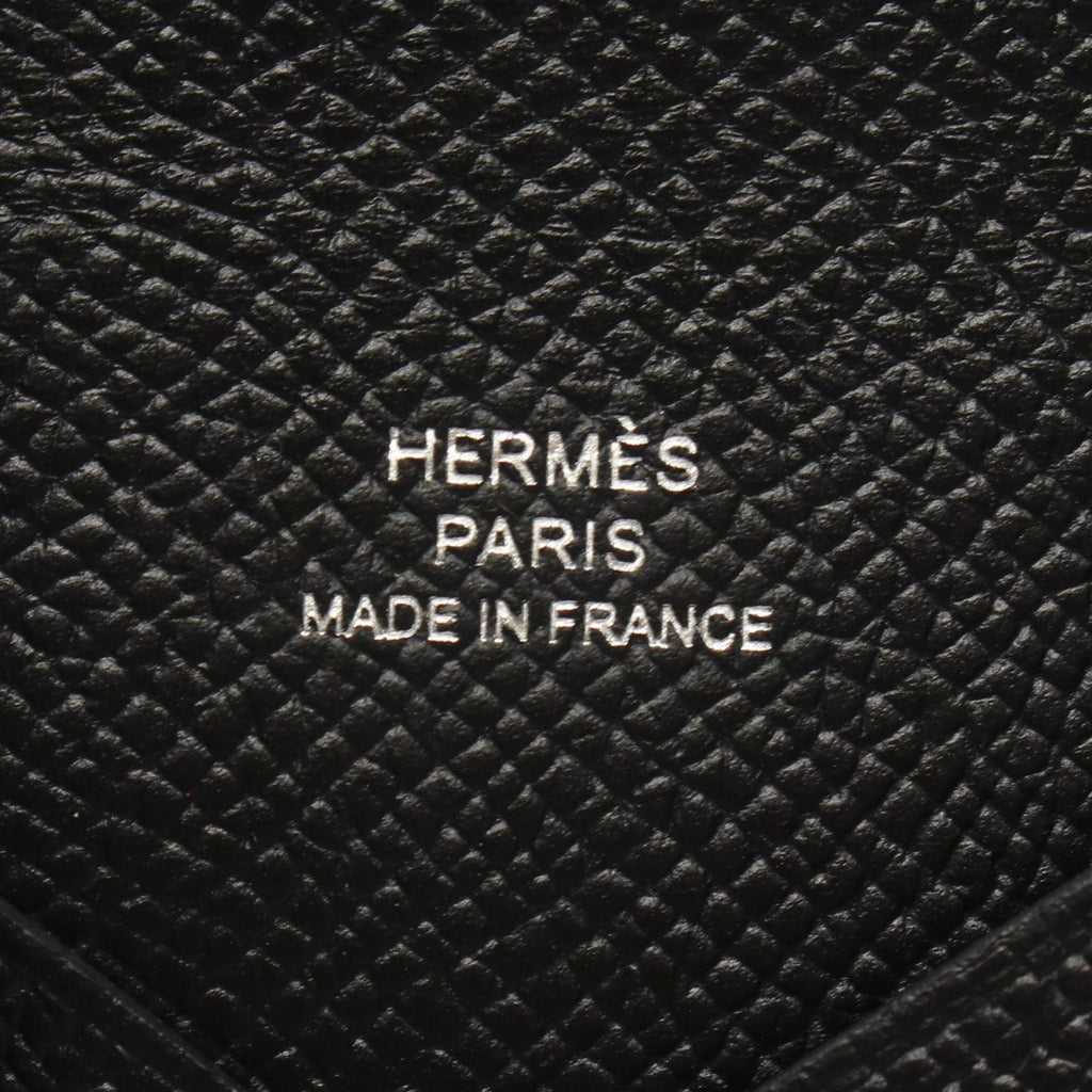 Hermes Coin Purse Calvi Black — view 4