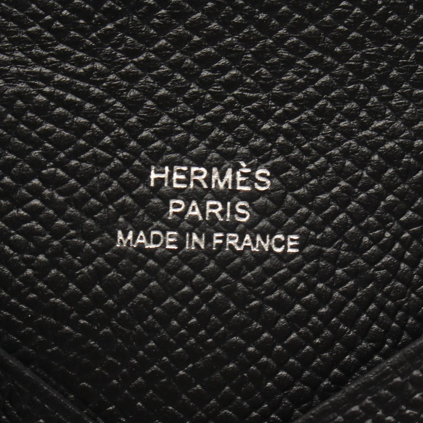Hermes Coin Purse Calvi Black — view 4