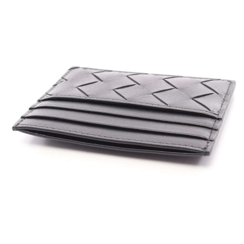 Bottega Veneta Card Case Intrecciato Credit Leather — view 3