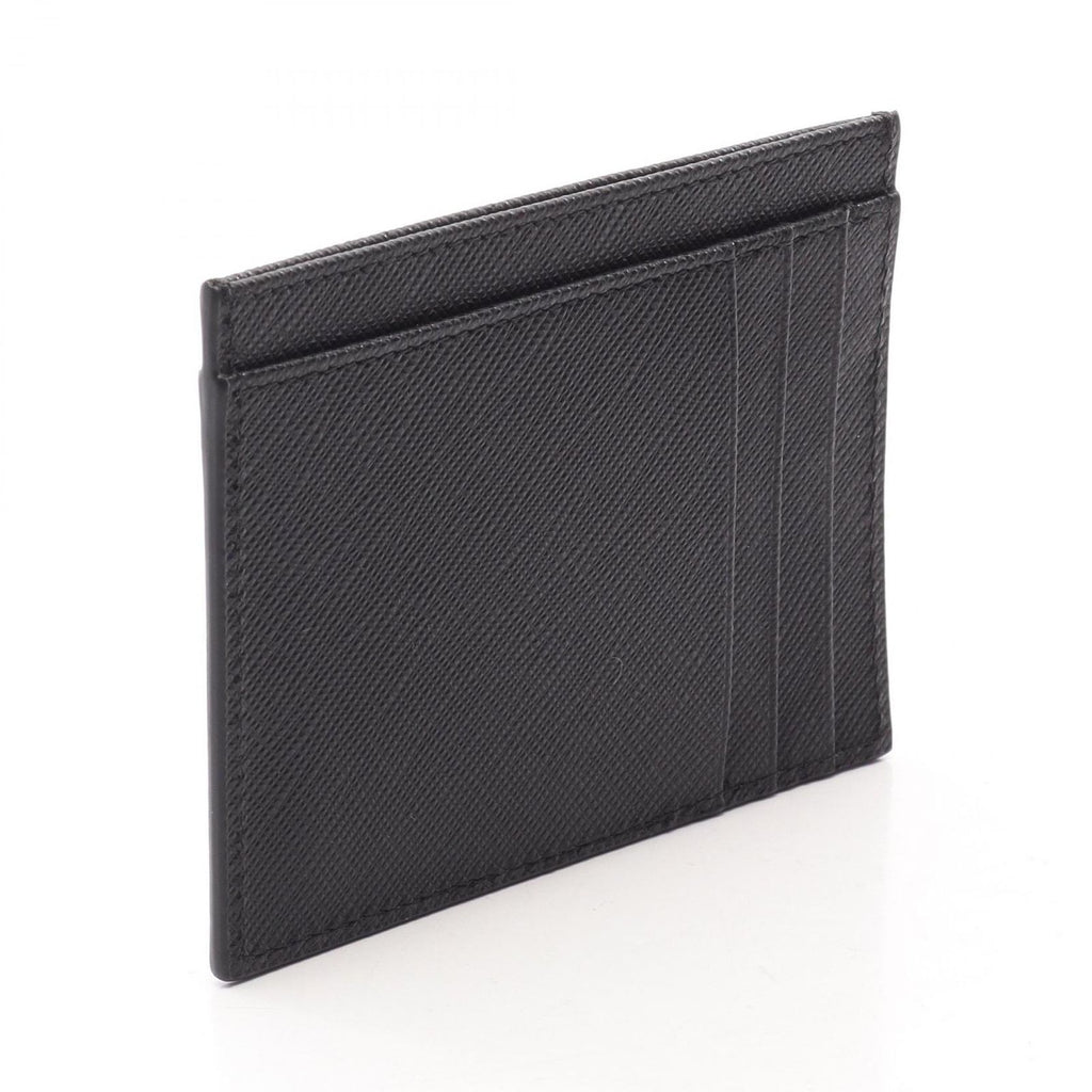 Prada Card Case Saffiano Triang Leather — view 2