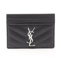 Saint Laurent Paris Card Case YSL Monogram Leather
