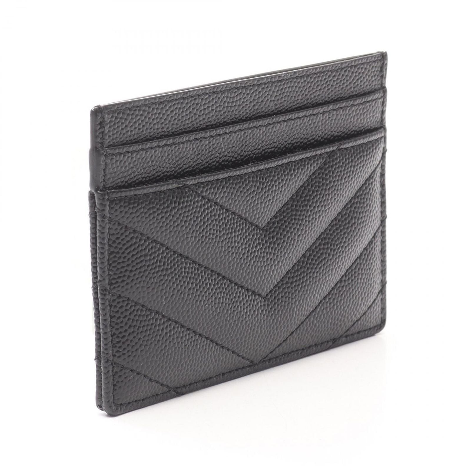 Saint Laurent Paris Card Case YSL Monogram Leather — view 2
