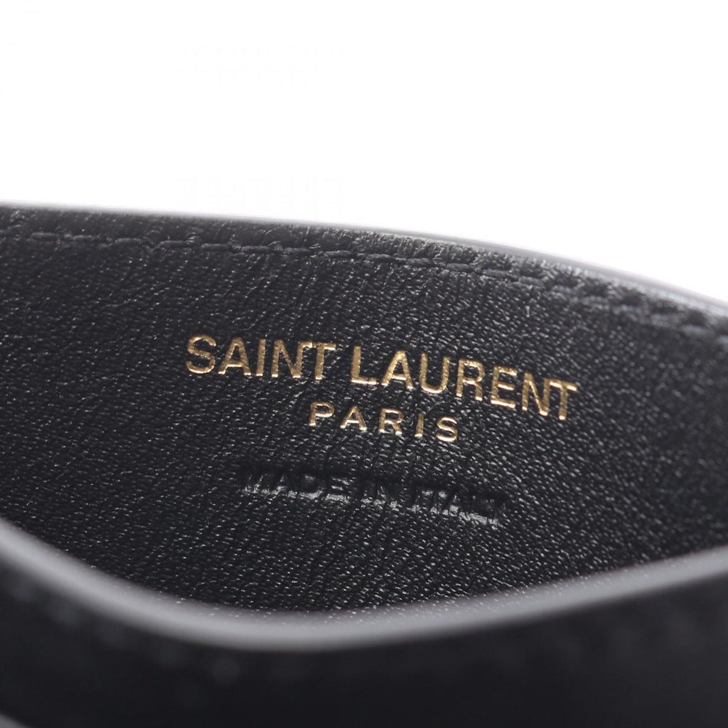 Saint Laurent Paris Card Case YSL Monogram Leather — view 4
