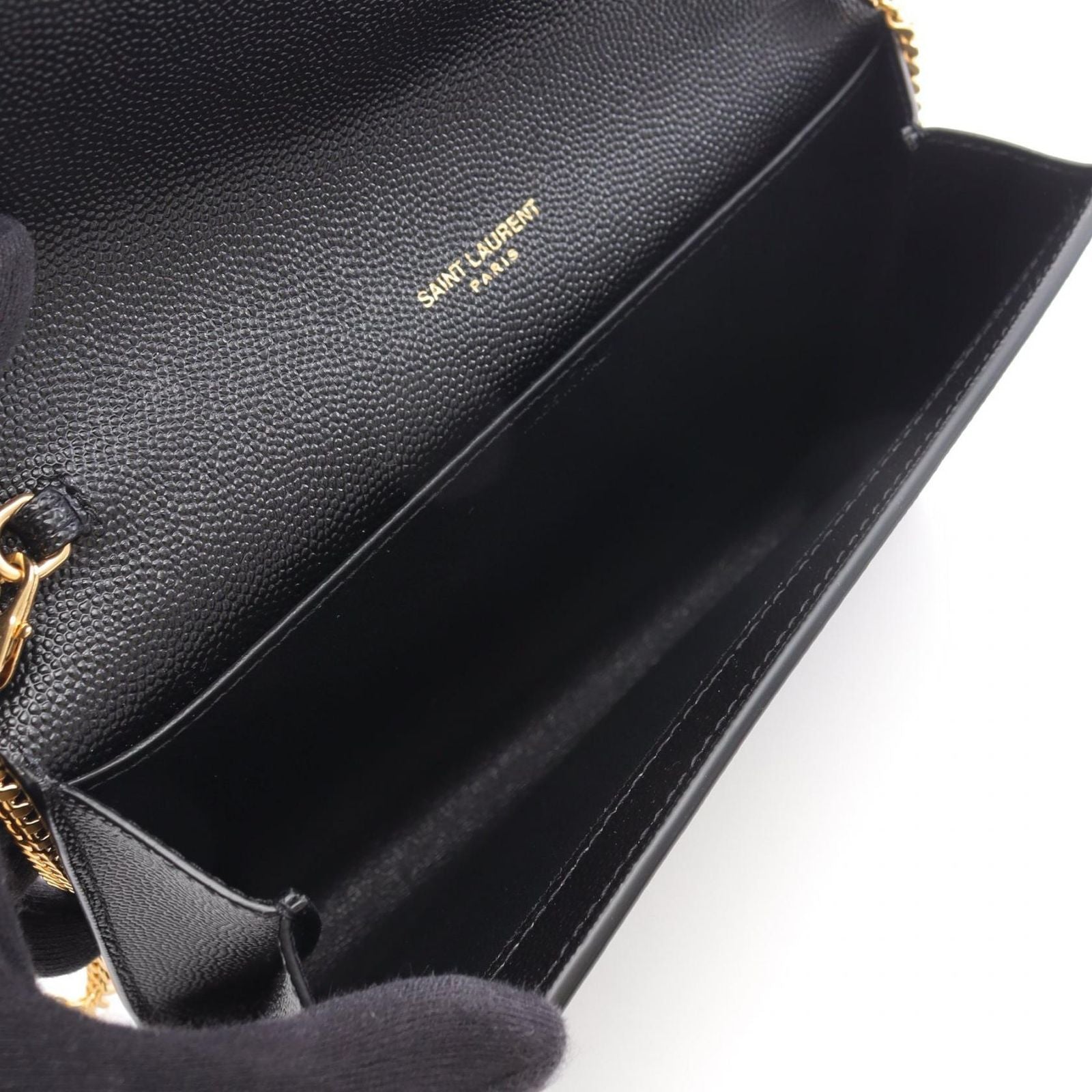 Saint Laurent Paris Shoulder Bag Uptown Leather — view 3