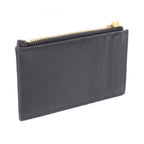 Saint Laurent Paris Coin Purse Monogram Fragment Zip Card Case Leather — view 2