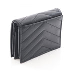 Saint Laurent Paris Bifold Wallet Monogram Leather — view 2