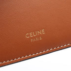 Celine Coin Purse Triomphe Leather Card Case — view 4