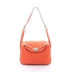 Hermes Shoulder Bag Lindy 26 Orange Poppy