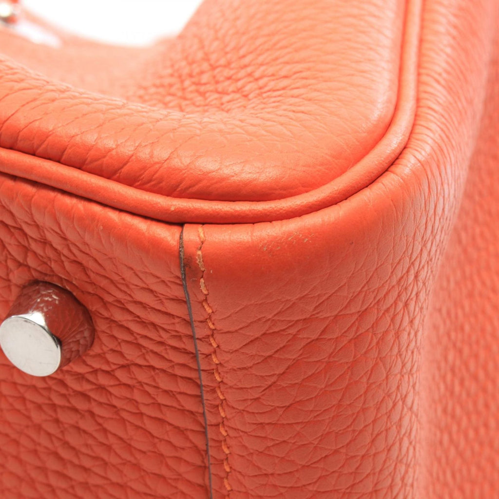 Hermes Shoulder Bag Lindy 26 Orange Poppy — view 6