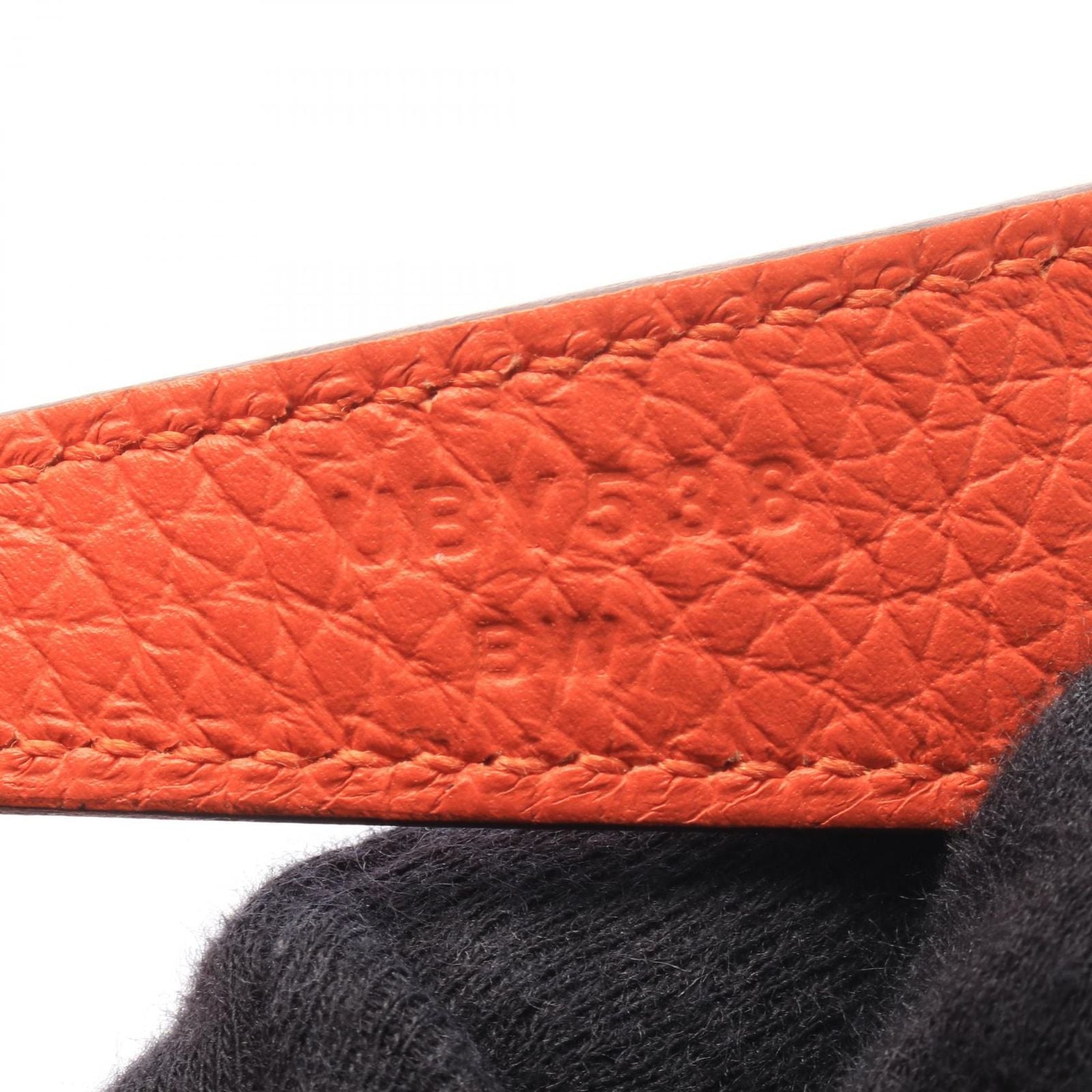 Hermes Shoulder Bag Lindy 26 Orange Poppy — view 5