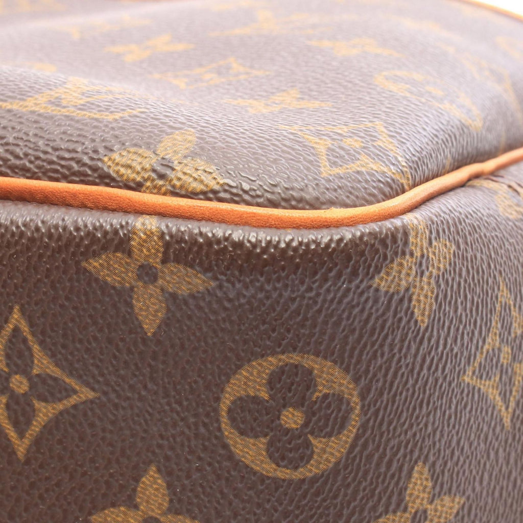 Louis Vuitton Handbag Deauville Bowling Vanity Monogram Leather — view 8