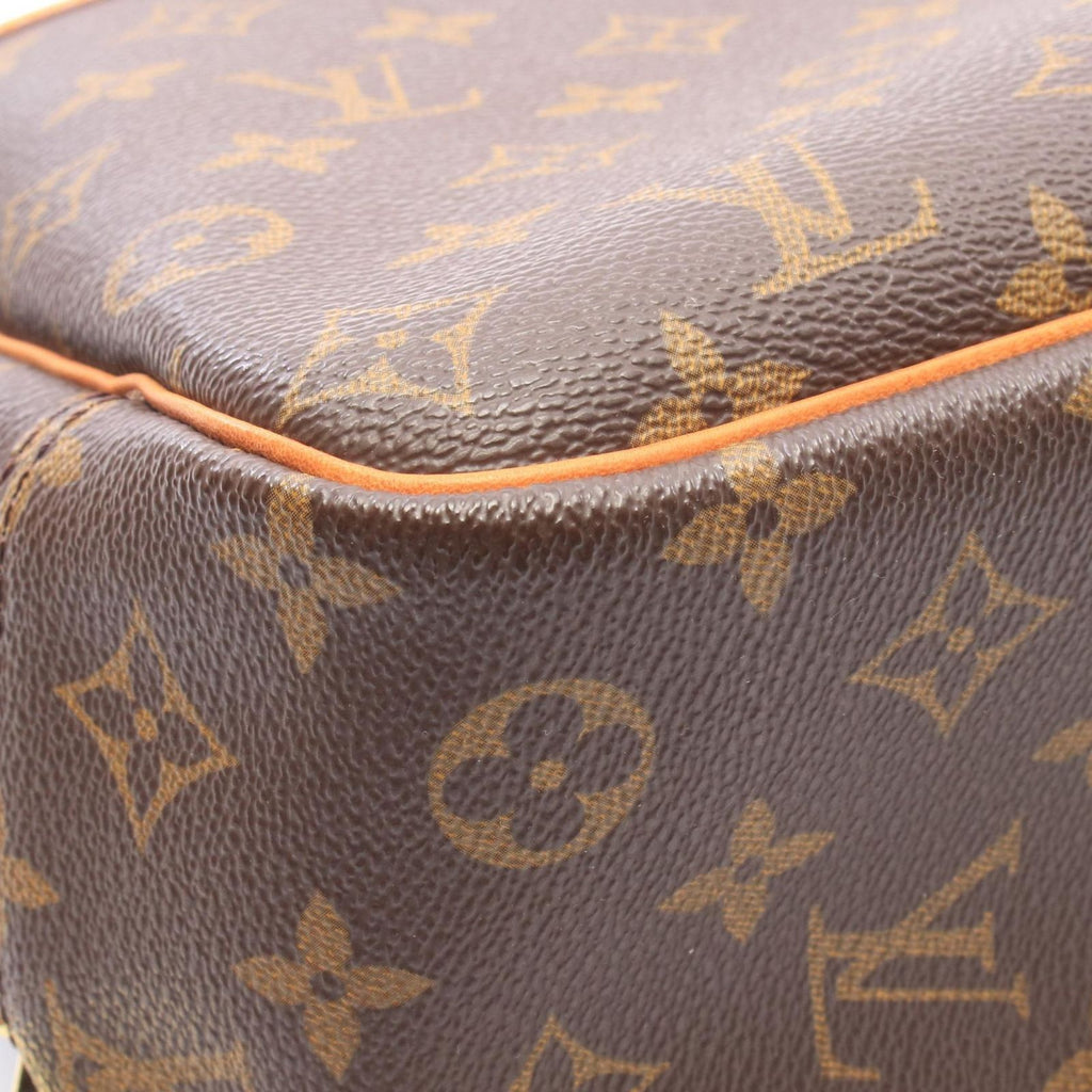 Louis Vuitton Handbag Deauville Bowling Vanity Monogram Leather — view 7
