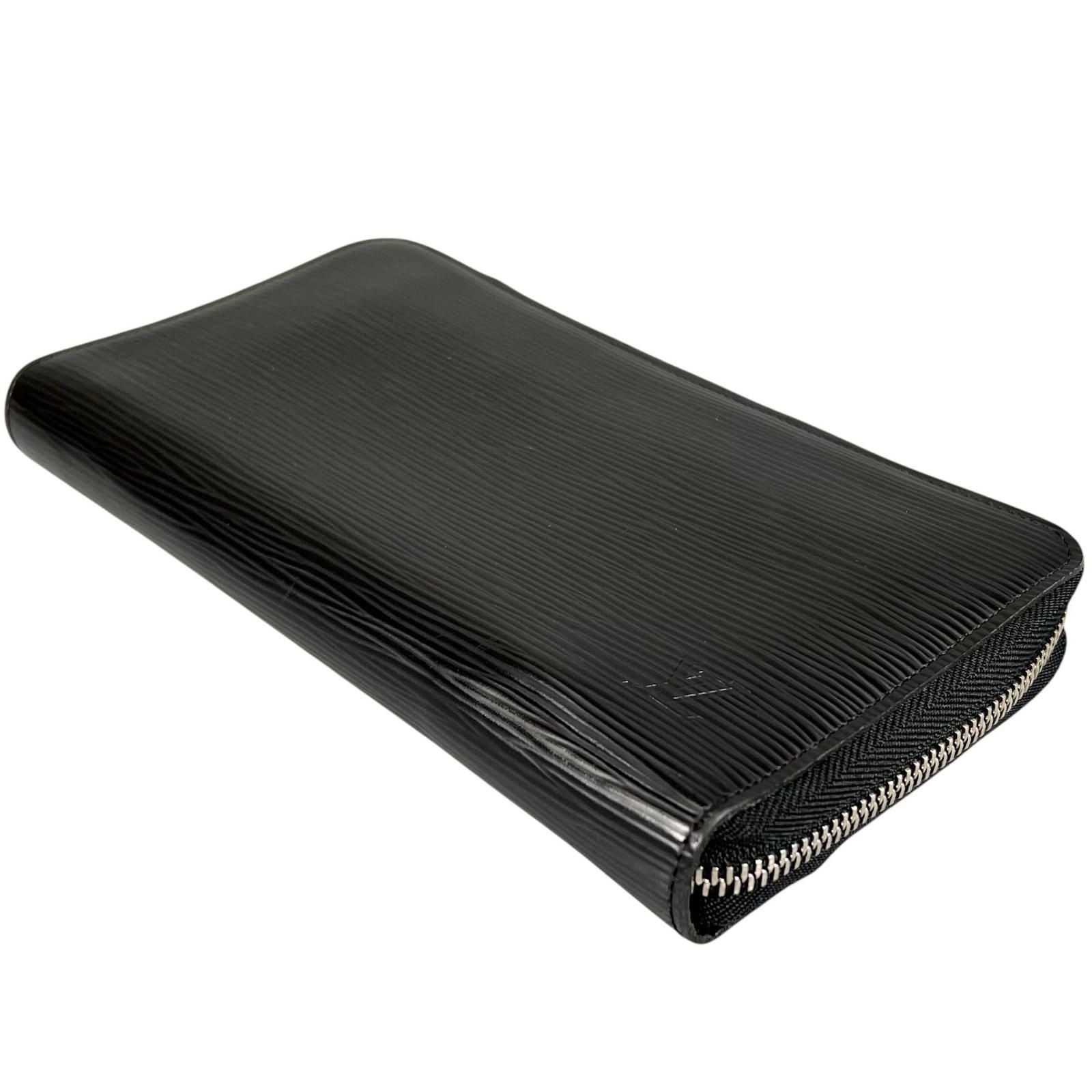 Louis Vuitton Zippy Wallet Noir Epi Leather Black — view 4