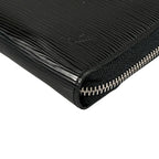 Louis Vuitton Zippy Wallet Noir Epi Leather Black — view 8