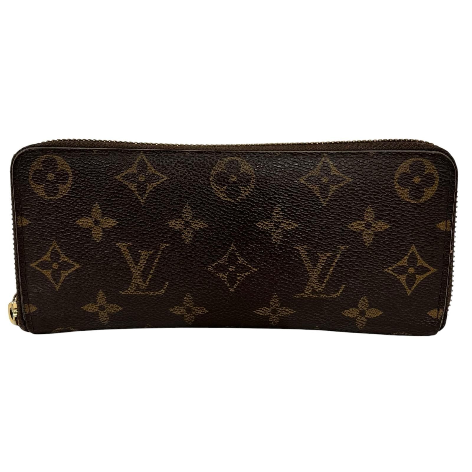 Louis Vuitton Portefeuille Cremarance Wallet Monogram Canvas Brown