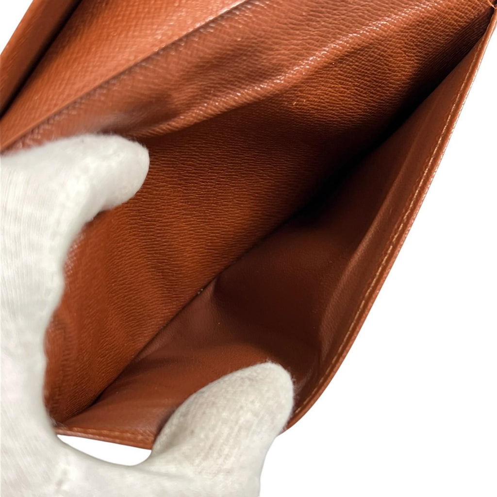 Louis Vuitton Porte-Valeurs Cartes Credit Wallet Monogram Canvas Brown — view 6