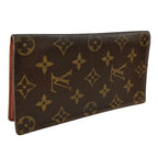 Louis Vuitton Porte-Valeurs Cartes Credit Wallet Monogram Canvas Brown — view 3