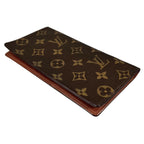 Louis Vuitton Porte-Valeurs Cartes Credit Wallet Monogram Canvas Brown — view 4
