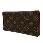 Louis Vuitton Porte-Valeurs Cartes Credit Wallet Monogram Canvas Brown — view 2