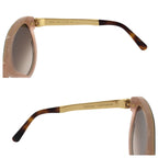 Louis Vuitton Petit Spcon Cat Eye Brown Pink Gold Acetate Sunglasses Eyewear — view 5