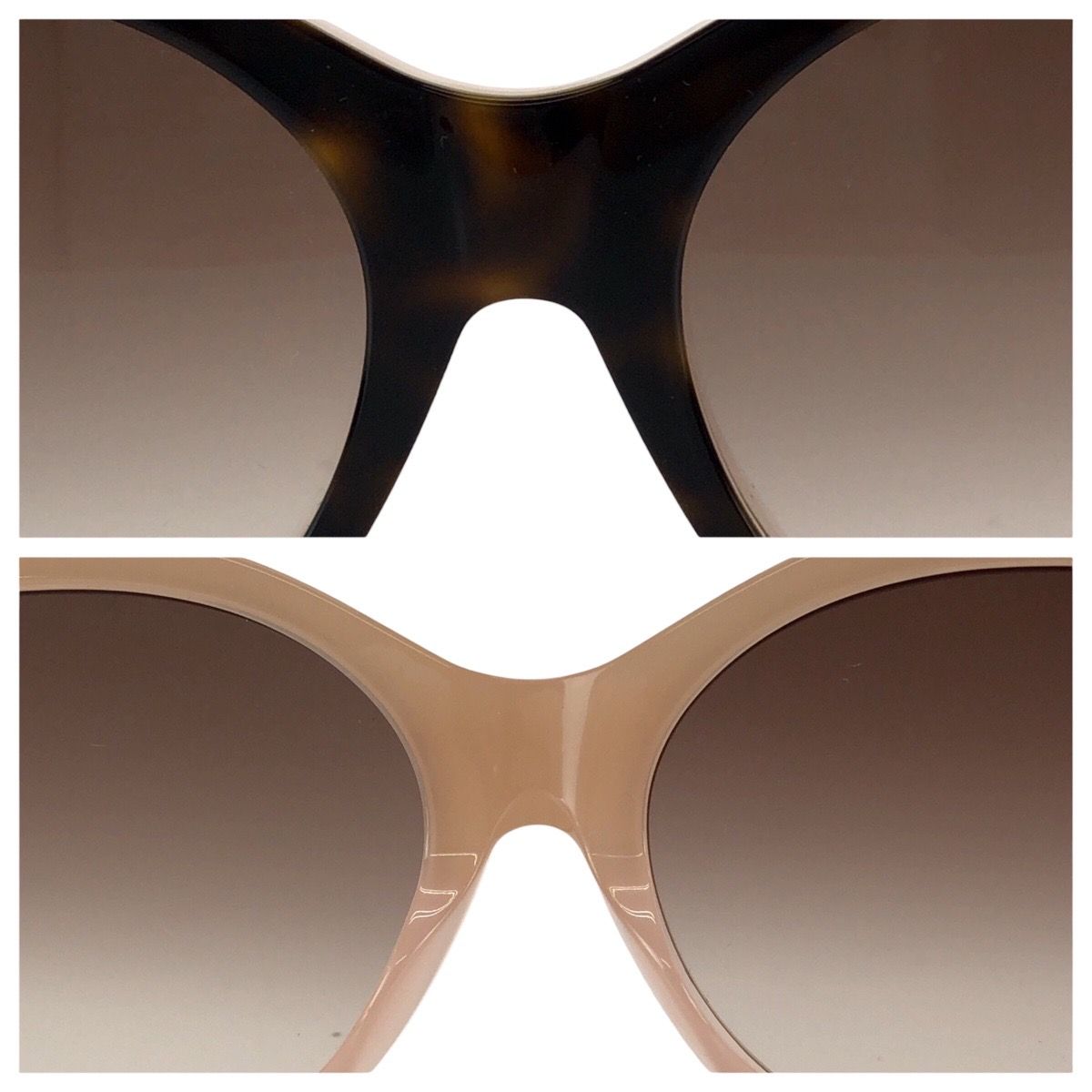 Louis Vuitton Petit Spcon Cat Eye Brown Pink Gold Acetate Sunglasses Eyewear — view 6