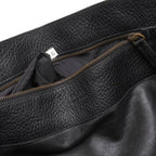 Prada Tote Bag Leather Black Shrink — view 8