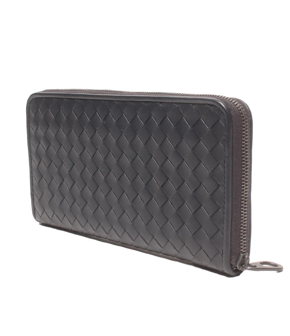 Bottega Veneta Zip Around Wallet Intrecciato — view 3