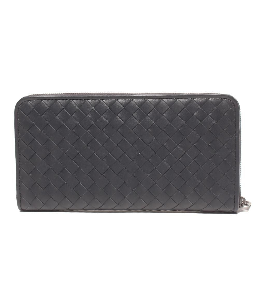 Bottega Veneta Zip Around Wallet Intrecciato — view 2