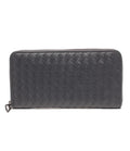 Bottega Veneta Zip Around Wallet Intrecciato