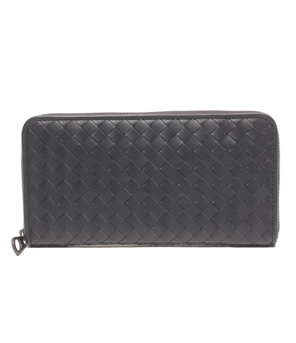 Bottega Veneta Zip Around Wallet Intrecciato
