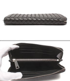 Bottega Veneta Zip Around Wallet Intrecciato — view 4
