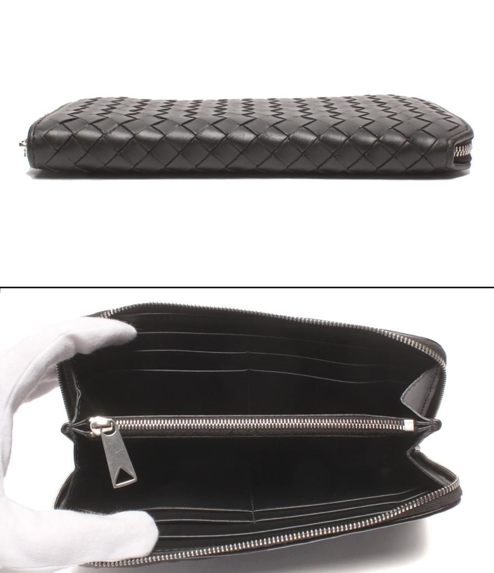 Bottega Veneta Zip Around Wallet Intrecciato — view 4