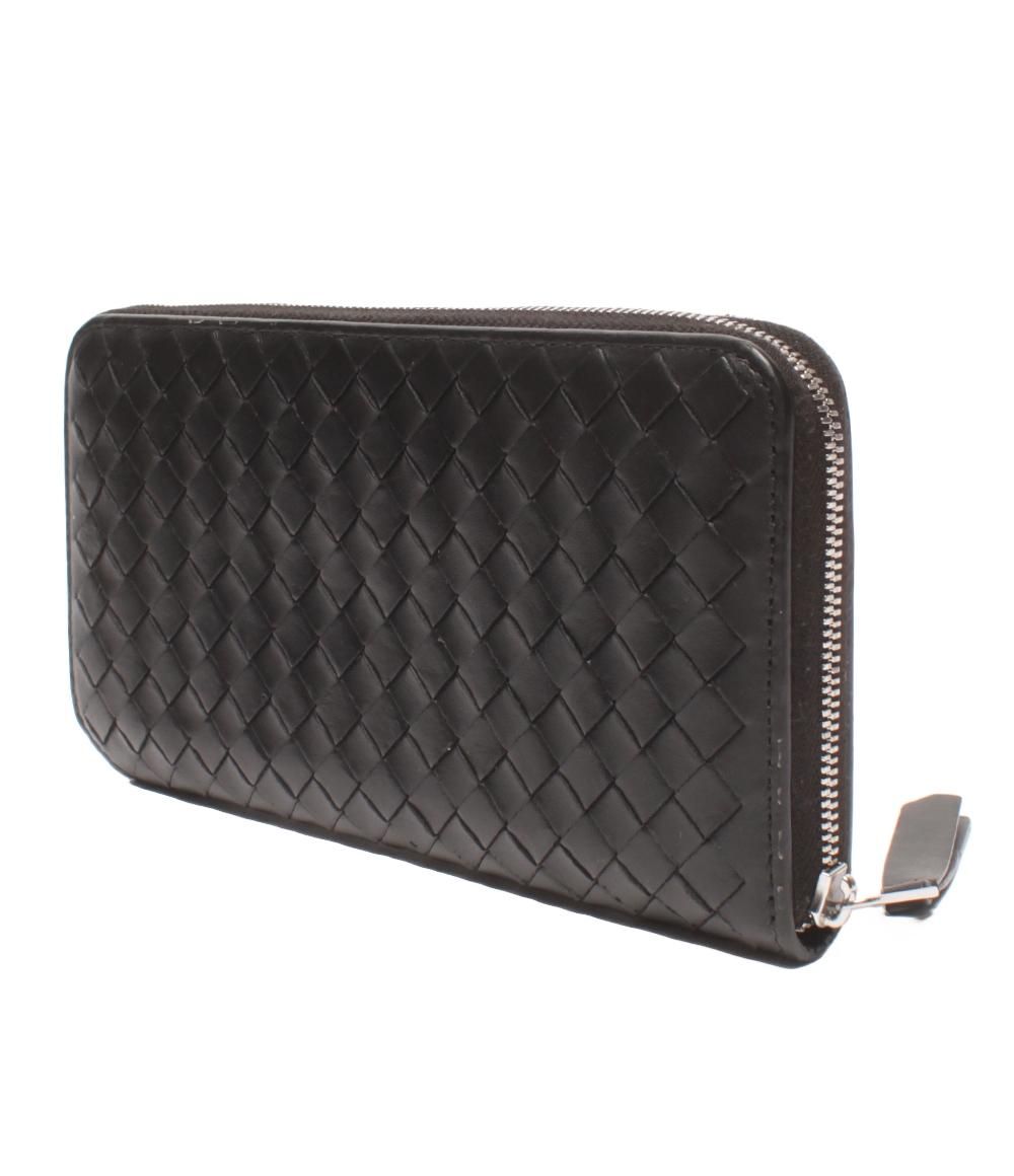 Bottega Veneta Zip Around Wallet Intrecciato — view 3