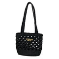 Prada Tote Clochette Black Braided Mini Bag