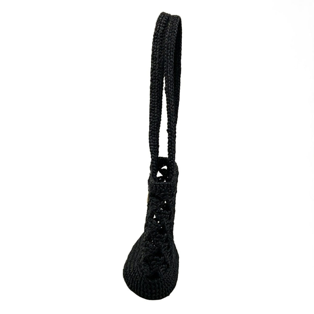 Prada Tote Clochette Black Braided Mini Bag — view 4