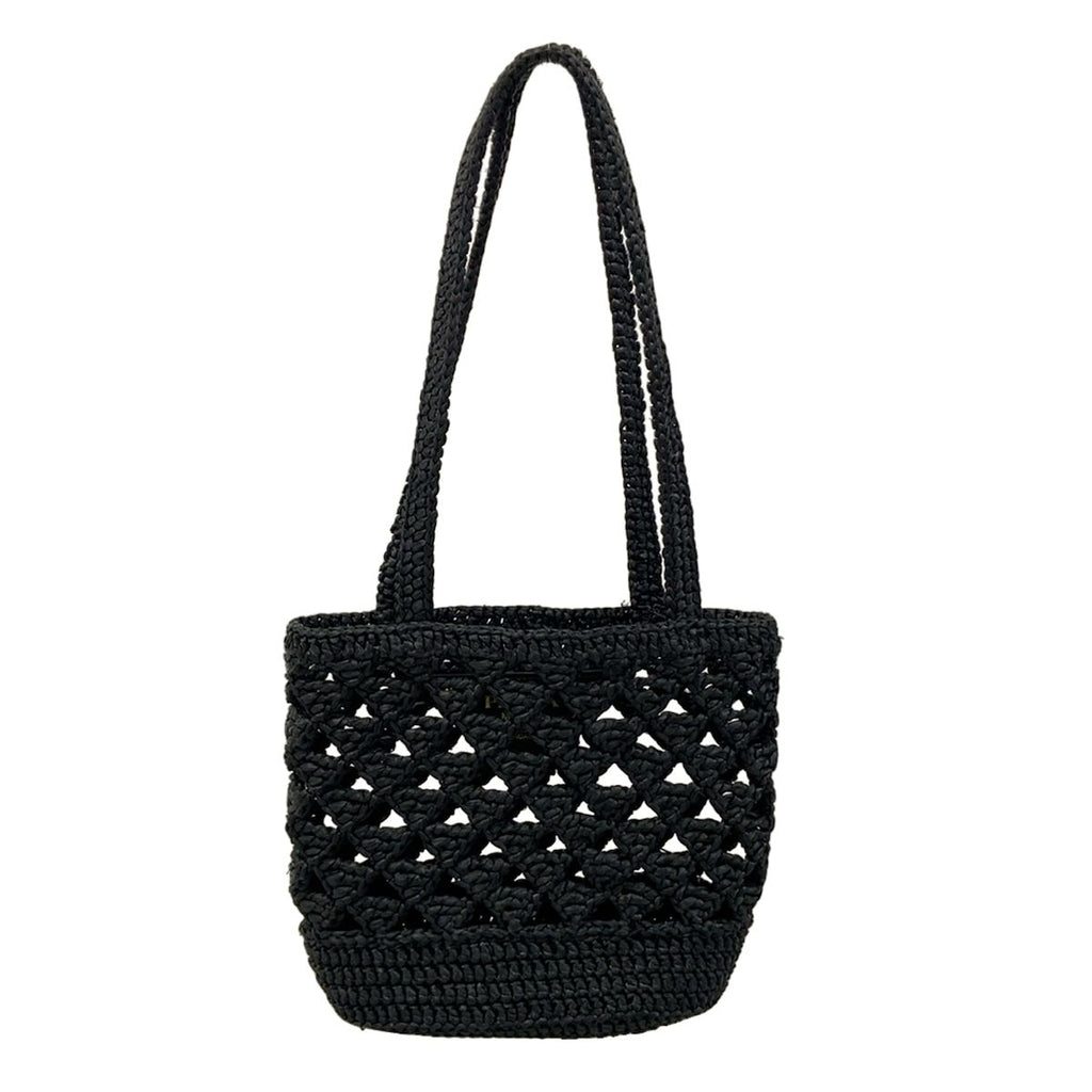 Prada Tote Clochette Black Braided Mini Bag — view 3