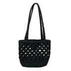 Prada Tote Clochette Black Braided Mini Bag — view 3