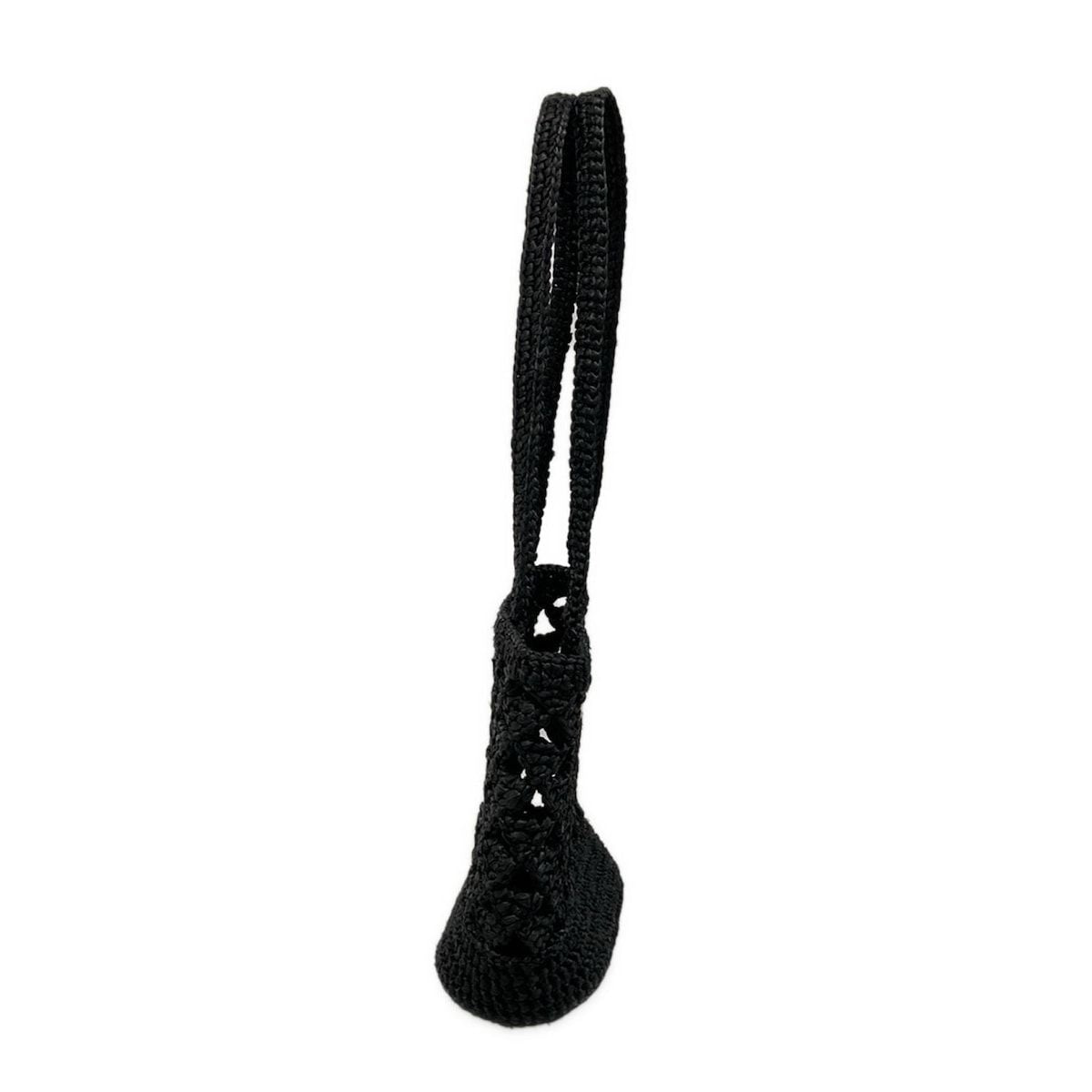Prada Tote Clochette Black Braided Mini Bag — view 2