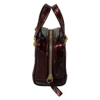 Loewe Handbag Micro Mini Amazona Bordeaux Leather with Key Ring — view 2