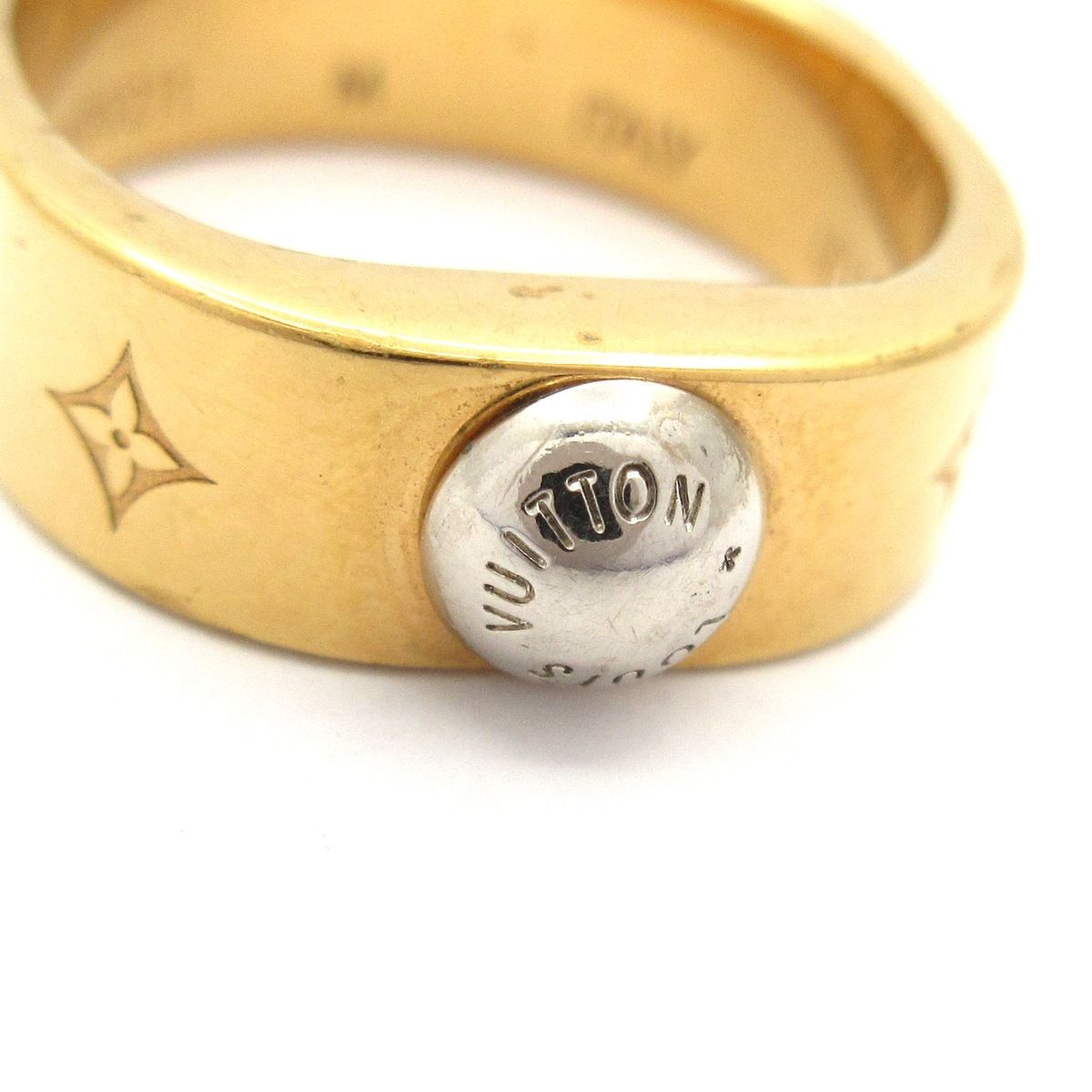 Louis Vuitton Ring M Nanogram Gold — view 5