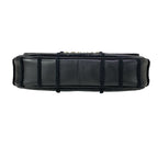 Celine Shoulder Bag Matelasse Monochrome Black Chain Leather — view 5