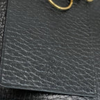 Gucci Key Case GG Marmont Black Hook Leather Key Holder — view 5