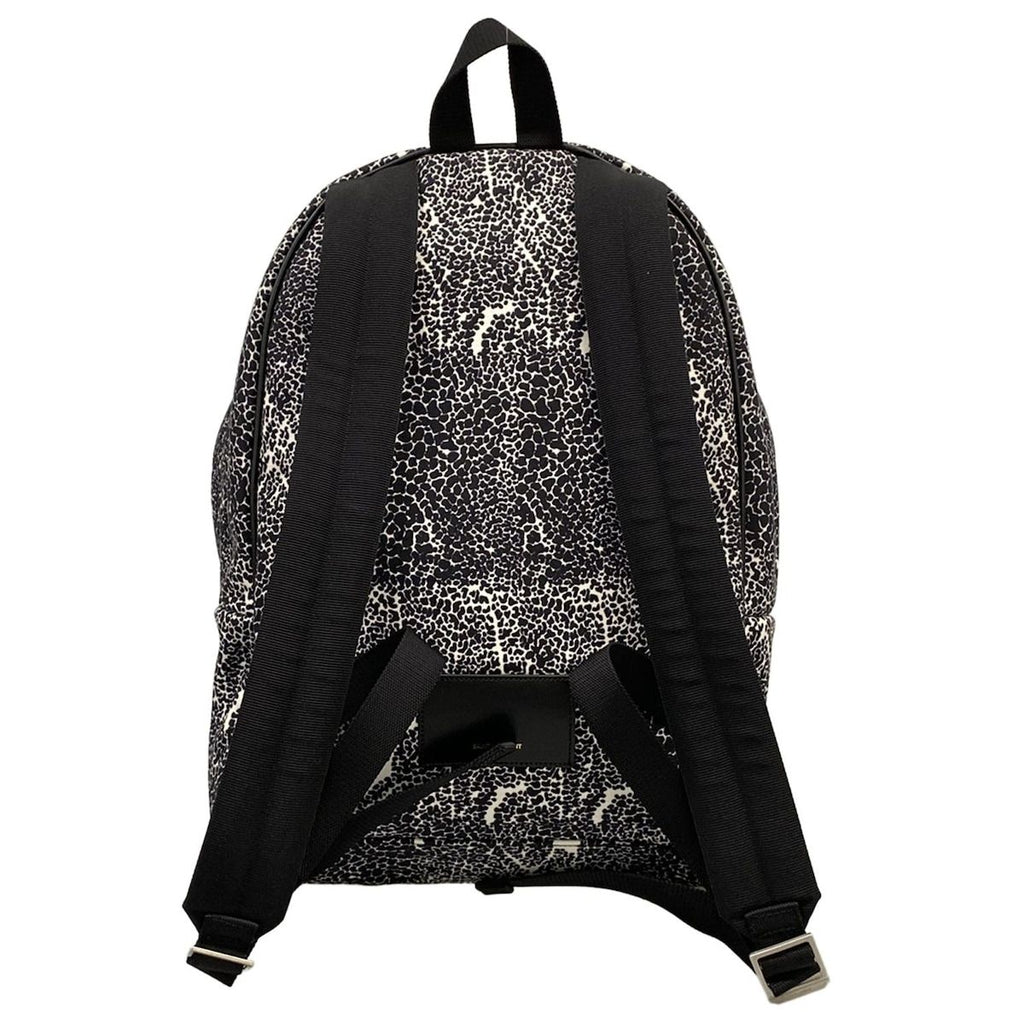 Saint Laurent Paris Backpack Classic Hunter Black White — view 3
