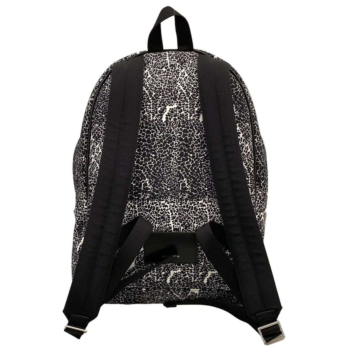 Saint Laurent Paris Backpack Classic Hunter Black White — view 3